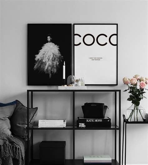 coco chanel plakater|Chanel Poster .